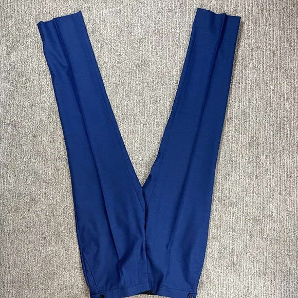Men's Blue Three Piece Suit